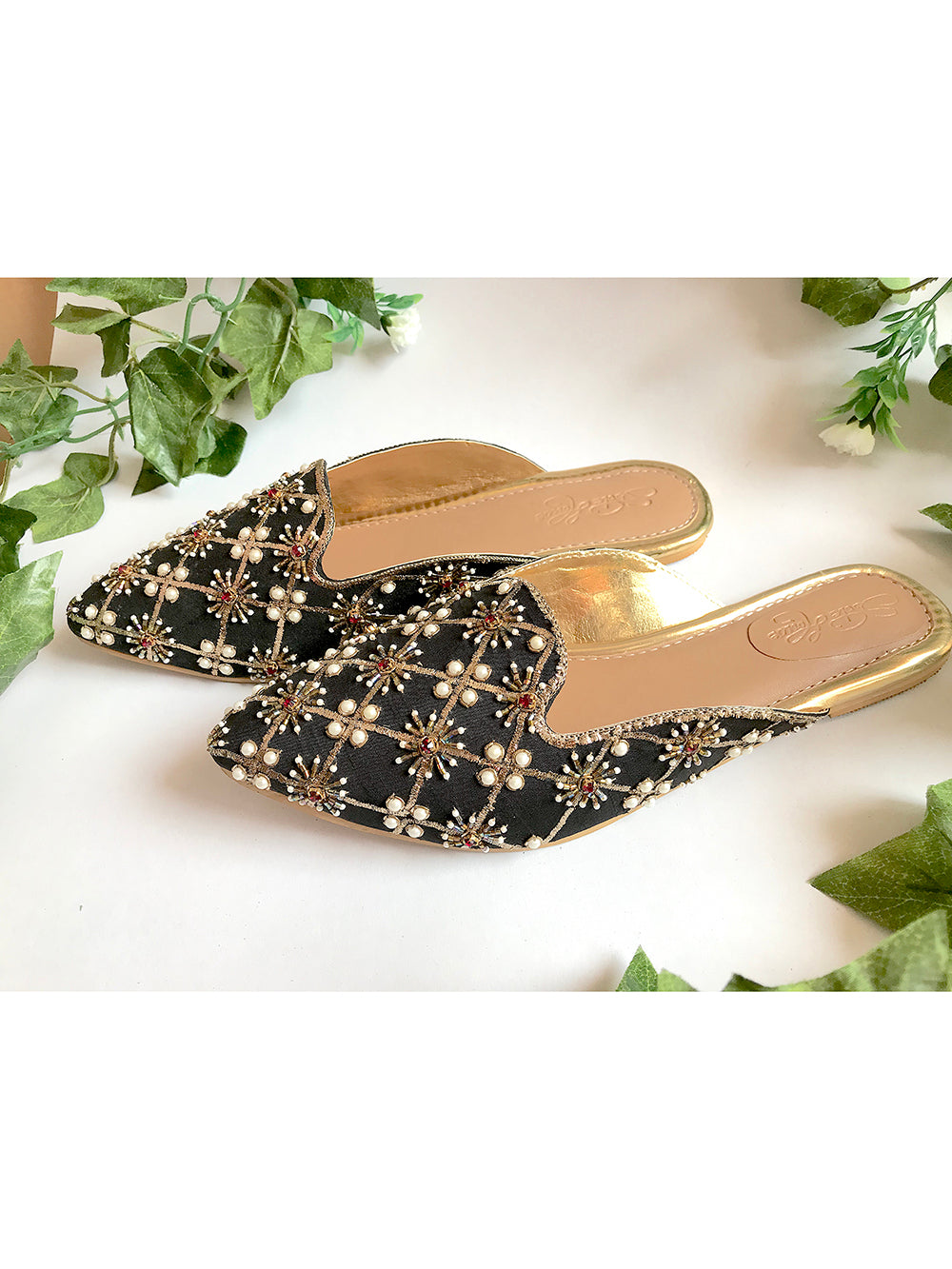 Black Leather Loafers