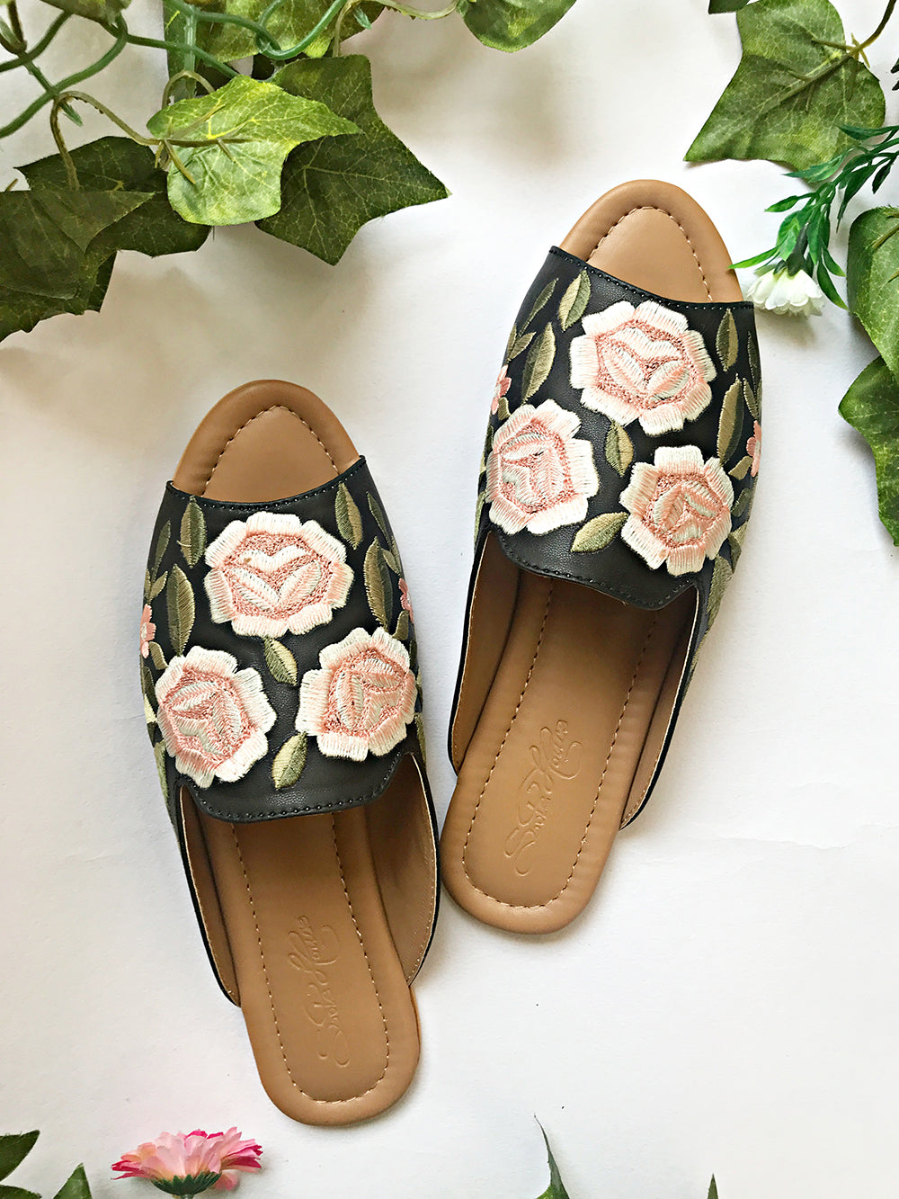 Black Leather Loafers