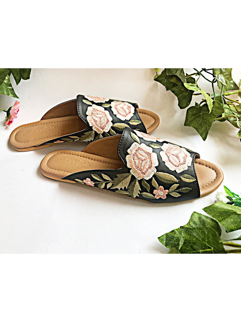 Black Leather Loafers