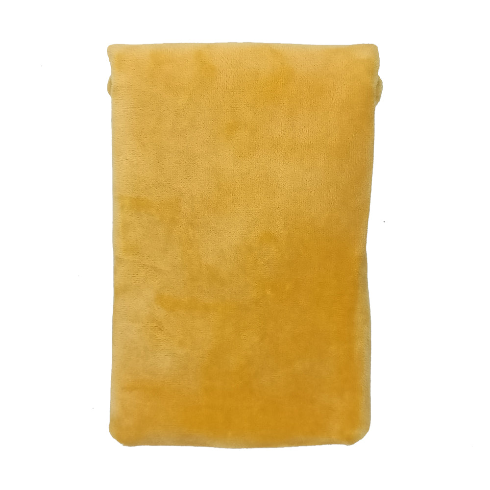 Brown Fabric Kids Pouch