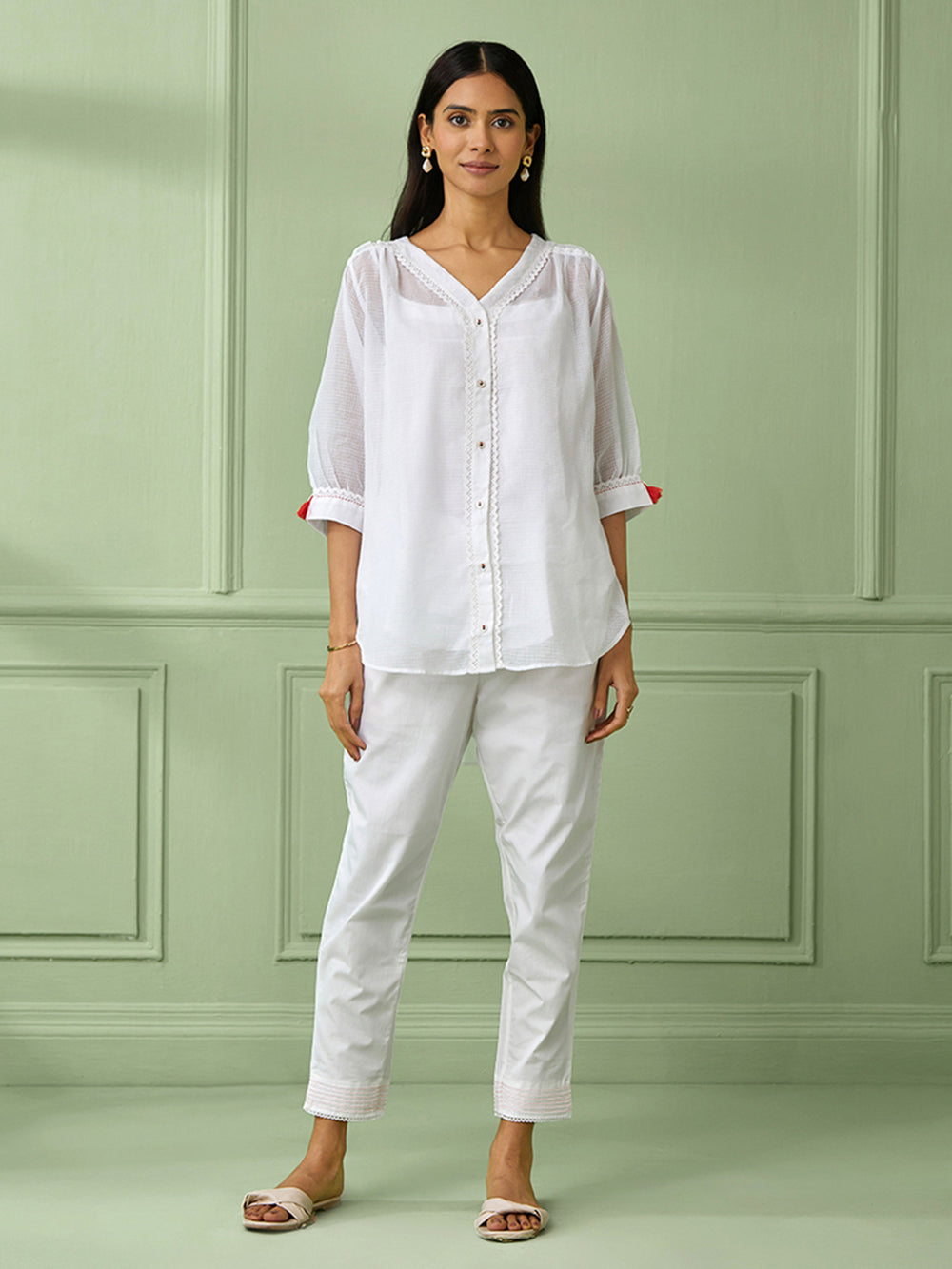 White Cotton Shirt