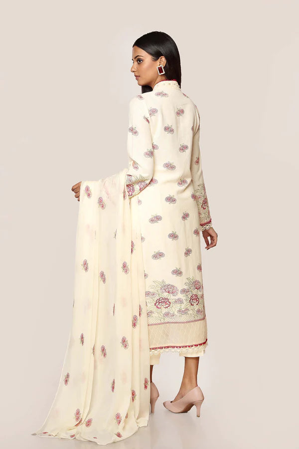 Off White Cotton Silk Kurta