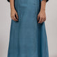 Teal Blue Maheshwari Silk Kurta