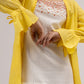 Yellow Cotton Dobby Jacket