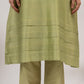 Green Chanderi Kurta