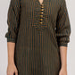 Dark Green Cotton Kurta