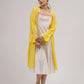 Yellow Cotton Dobby Jacket