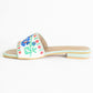 Multicolor Leather Flats