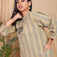 Beige Navy Kala Cotton Shirt