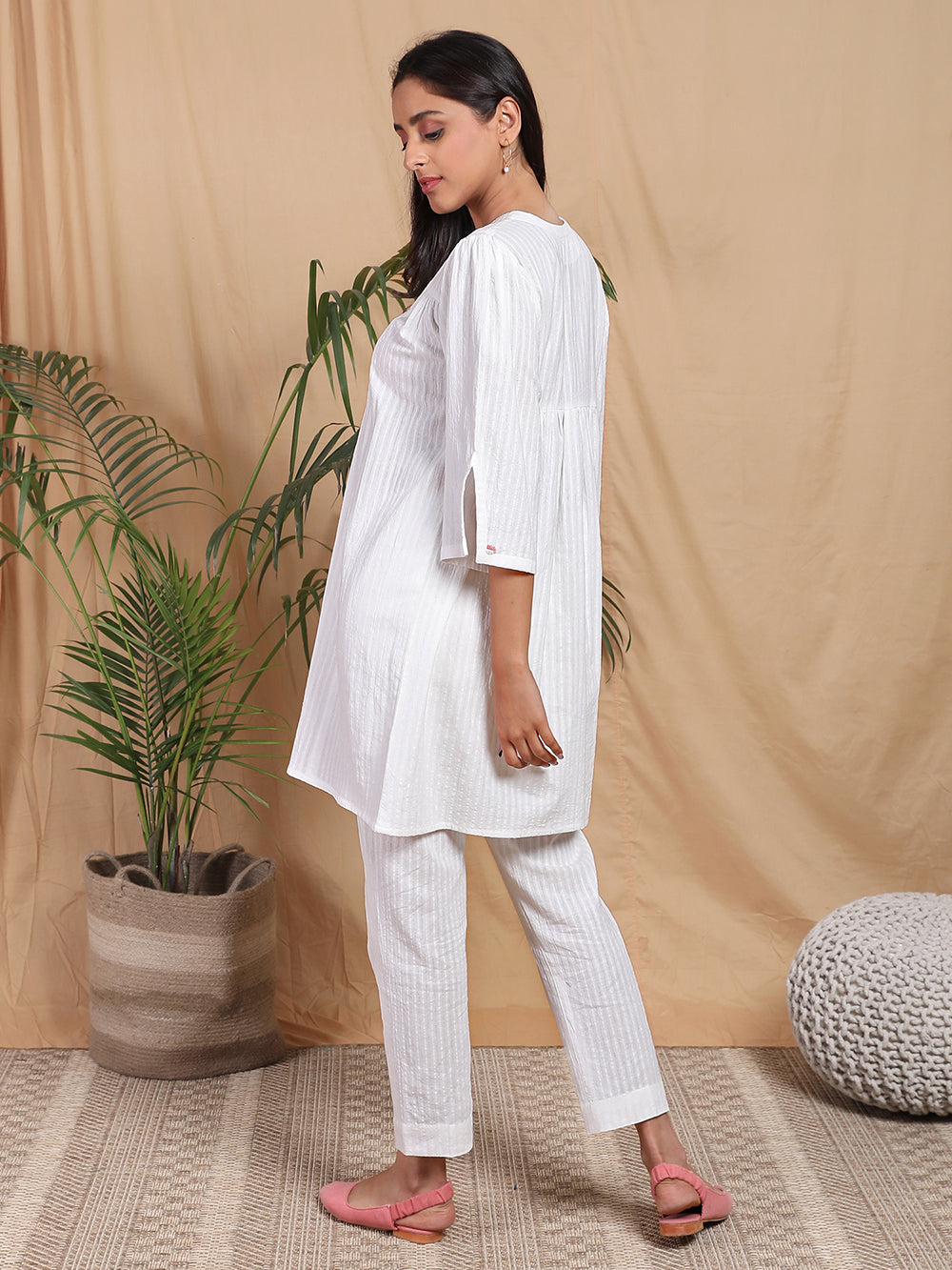 white Cotton Tunic