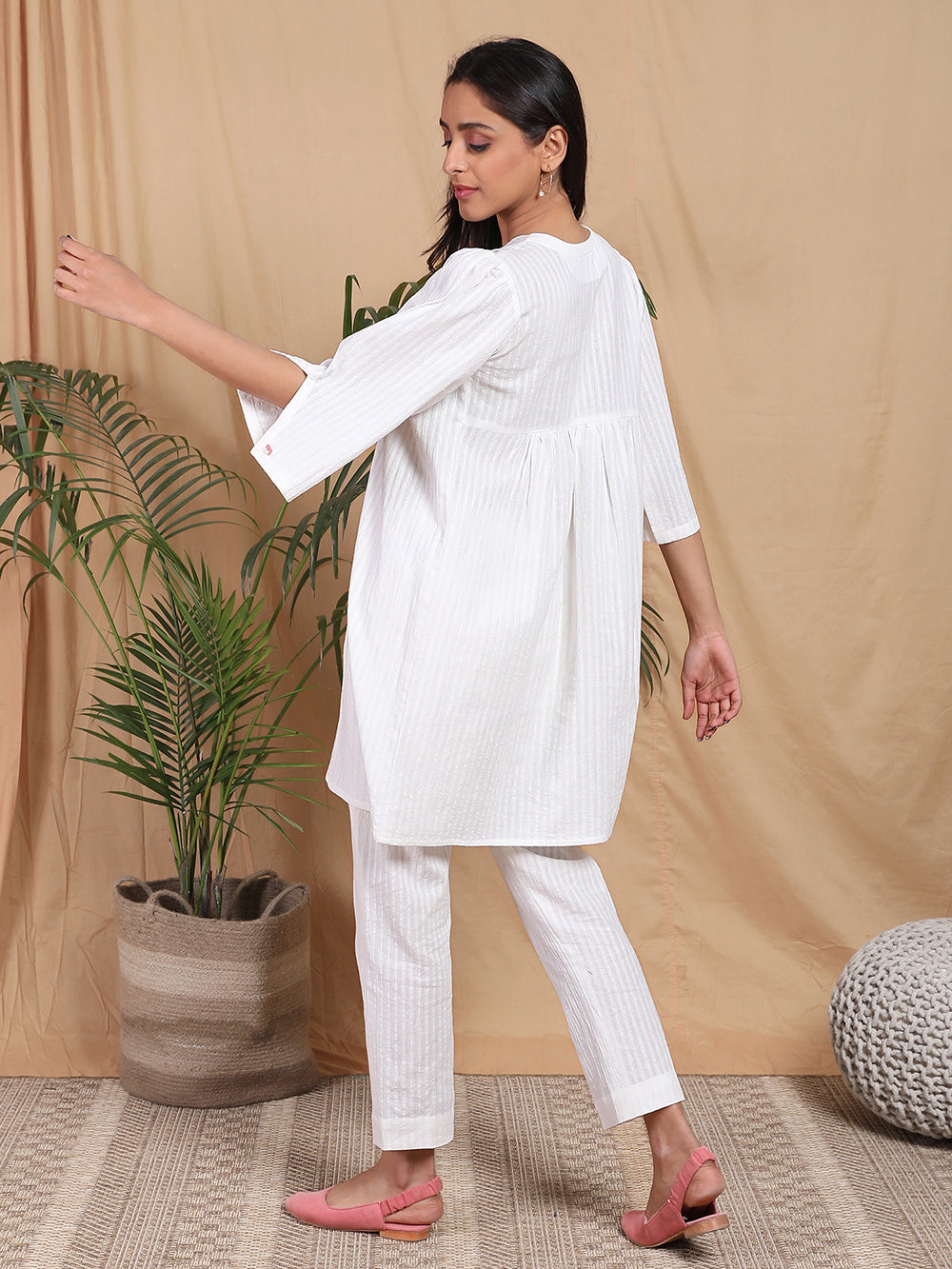 white Cotton Tunic