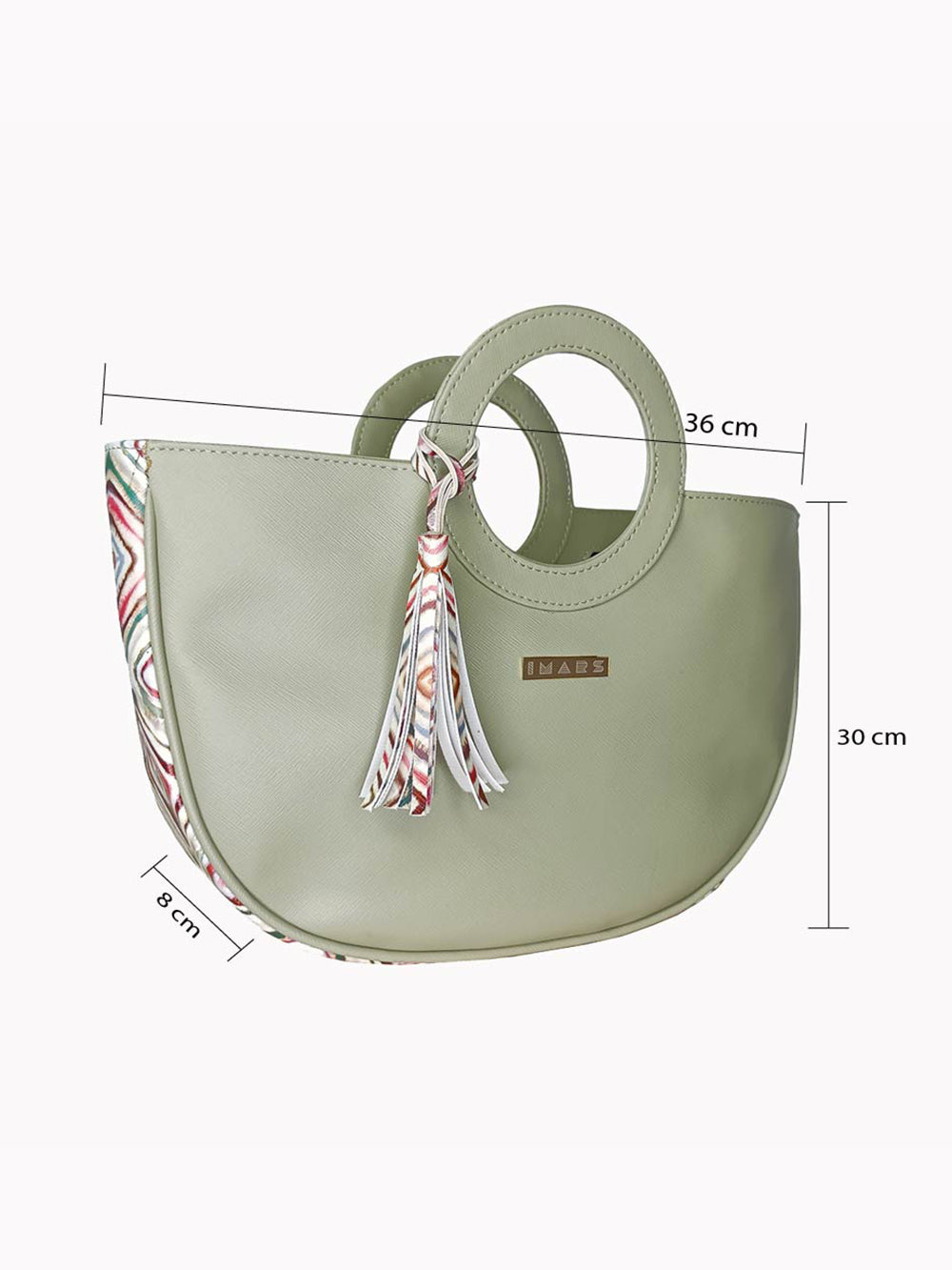 Sage Green Vegan Leather Tote bag