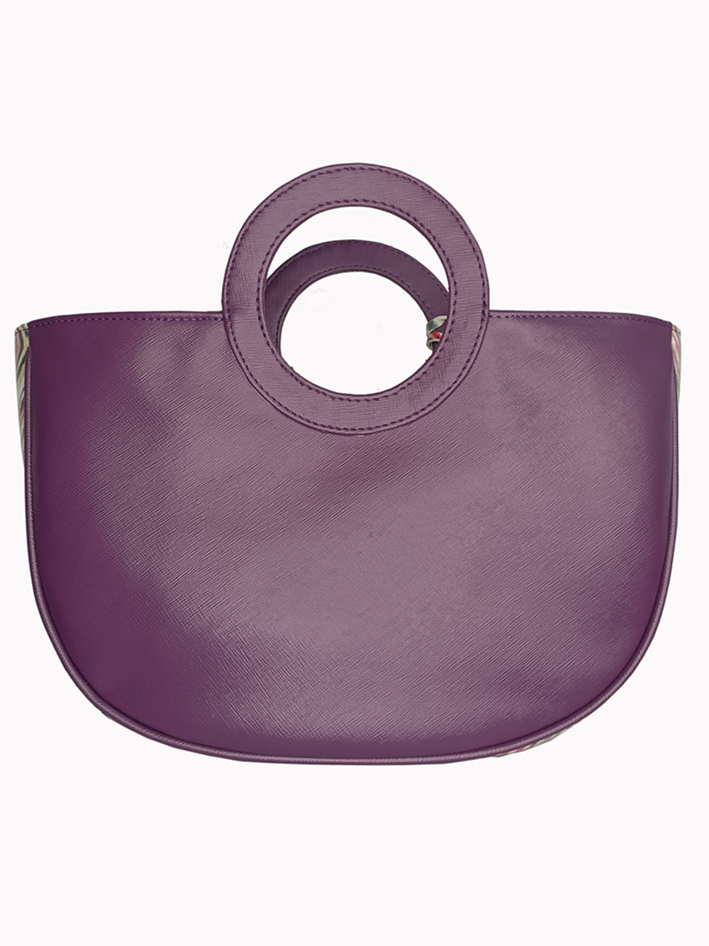 Violet Vegan Leather Tote bag