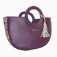 Violet Vegan Leather Tote bag