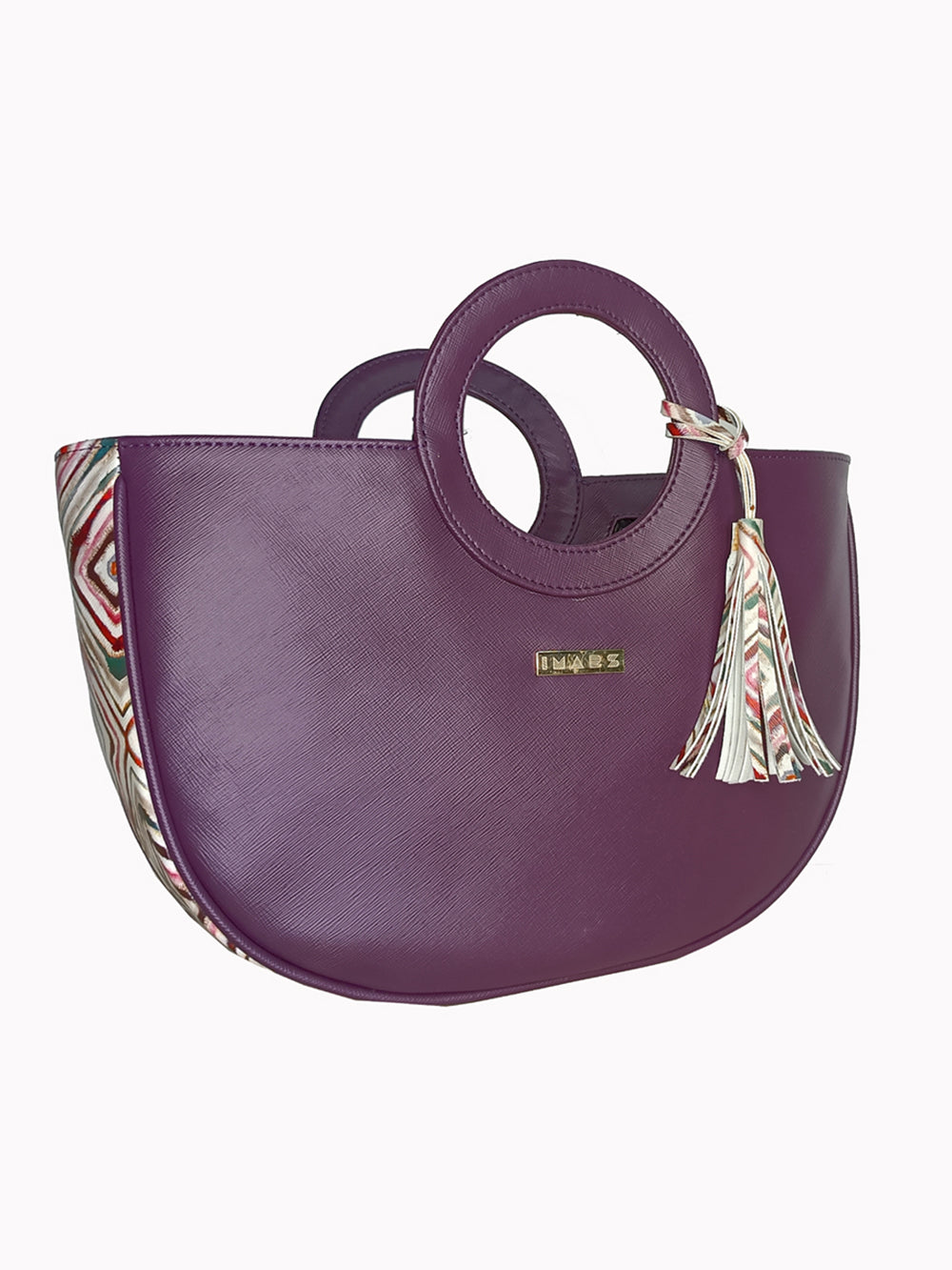 Violet Vegan Leather Tote bag