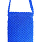 Blue Macrame Yarn Sling bag