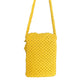 Yellow Macrame Yarn Sling bag