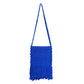 Blue Macrame Yarn Sling bag