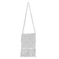 White Macrame Yarn Sling bag