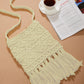 White Macrame Yarn Sling bag