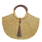 Brown Kuana Grass Hand Bag