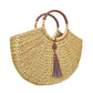 Brown Kuana Grass Hand Bag