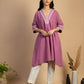 Magenta Pink Cotton Kurta