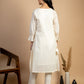 Off White Organic Cotton Kurta