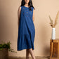 Navy cotton dress