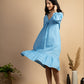 Blue Handwoven Cotton Dress