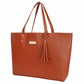 Tan Vegan Leather Tote bag