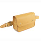 Yellow Vegan Leather Clutch