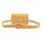 Yellow Vegan Leather Clutch