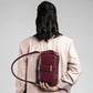 Maroon Vegan Leather Hand Bag