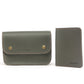 Green Vegan Leather Clutch