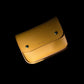 Yellow Vegan Leather Clutch