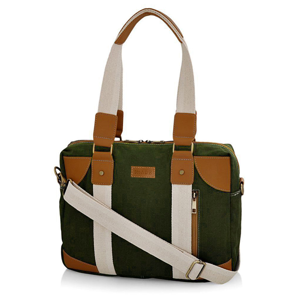 Olive Green Canvas Hand bag