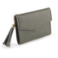 Green Vegan Leather Clutch