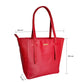 Red Vegan Leather Tote bag