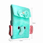 Green Fabric Kids Pouch