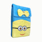 Yellow & Blue Fabric Kids Pouch