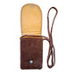 Brown Fabric Kids Pouch