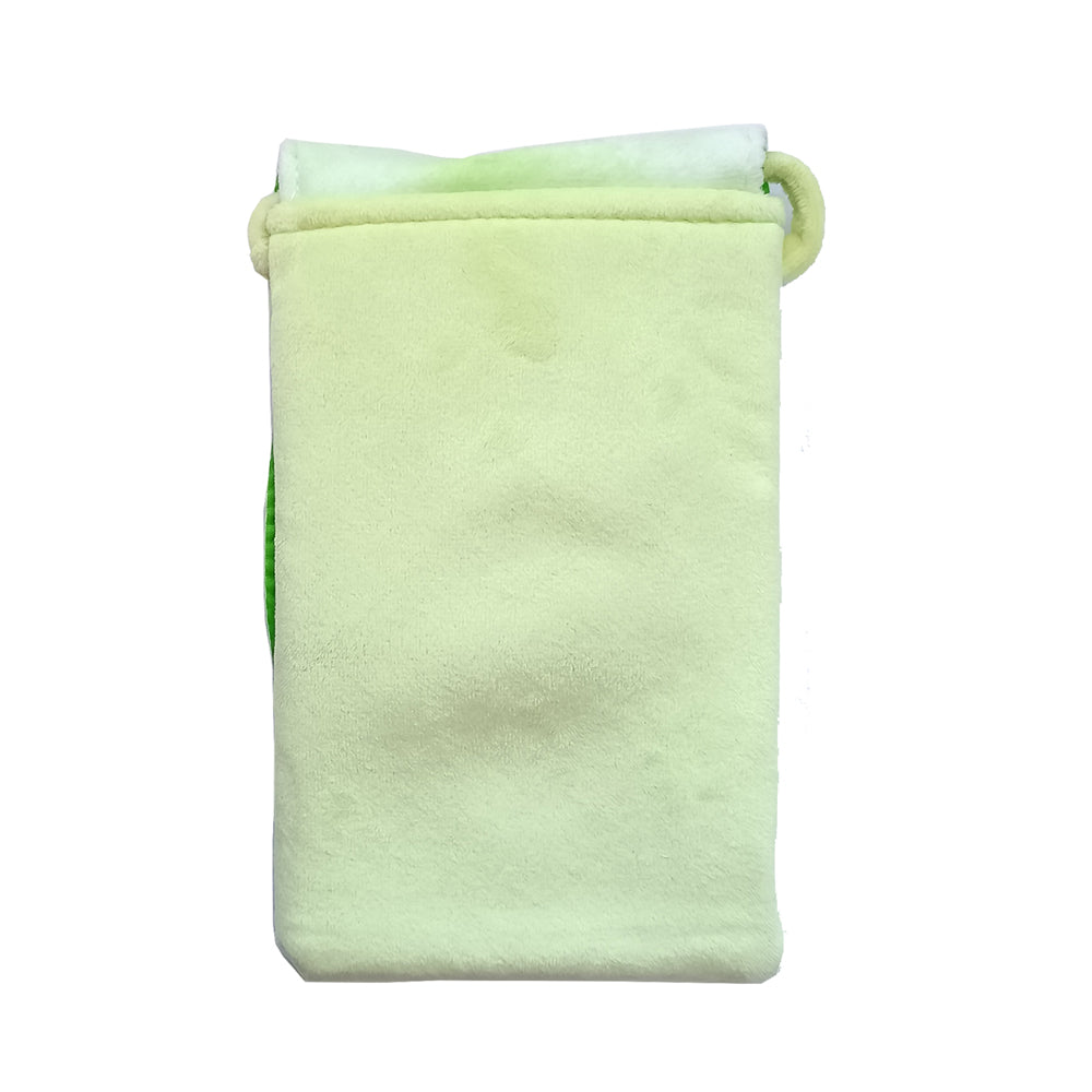 Green Fabric Kids Pouch