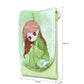 Green Fabric Kids Pouch