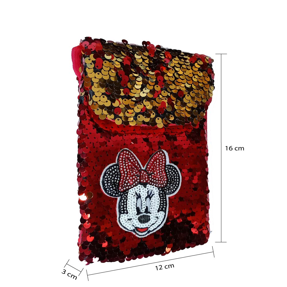 Red Fabric Kids Pouch