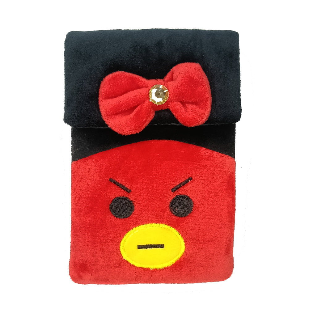 Red Fabric Kids Pouch