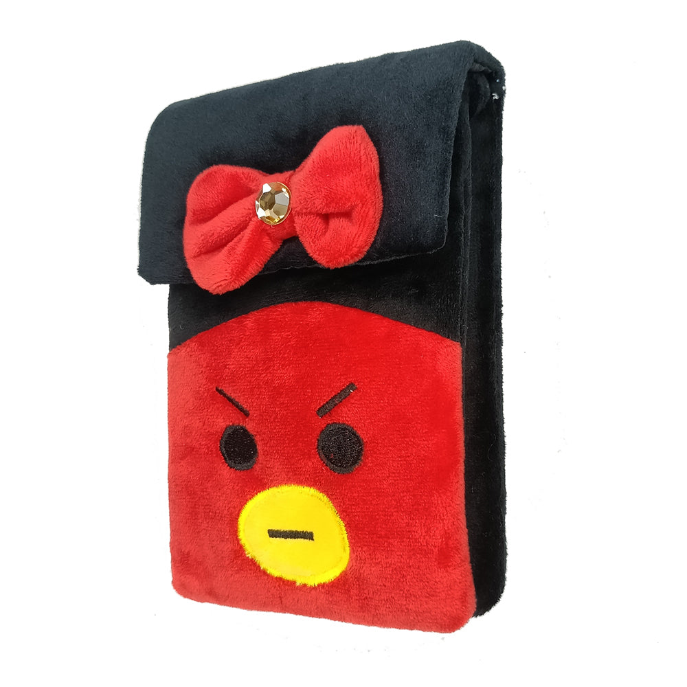 Red Fabric Kids Pouch