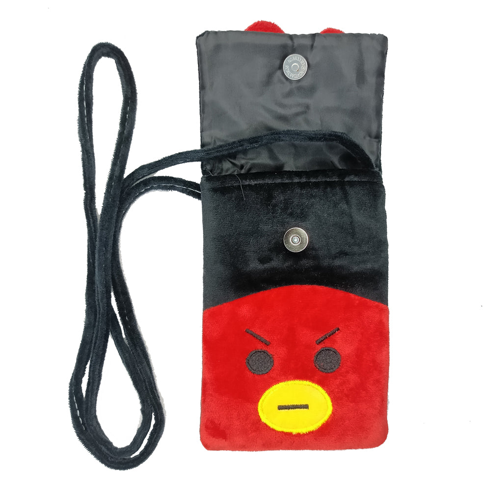 Red Fabric Kids Pouch