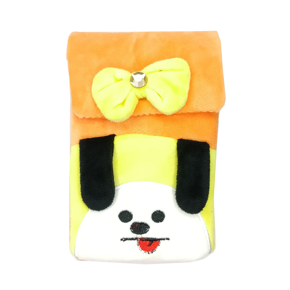 Yellow Fabric Kids Pouch