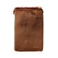 Brown Fabric Kids Pouch